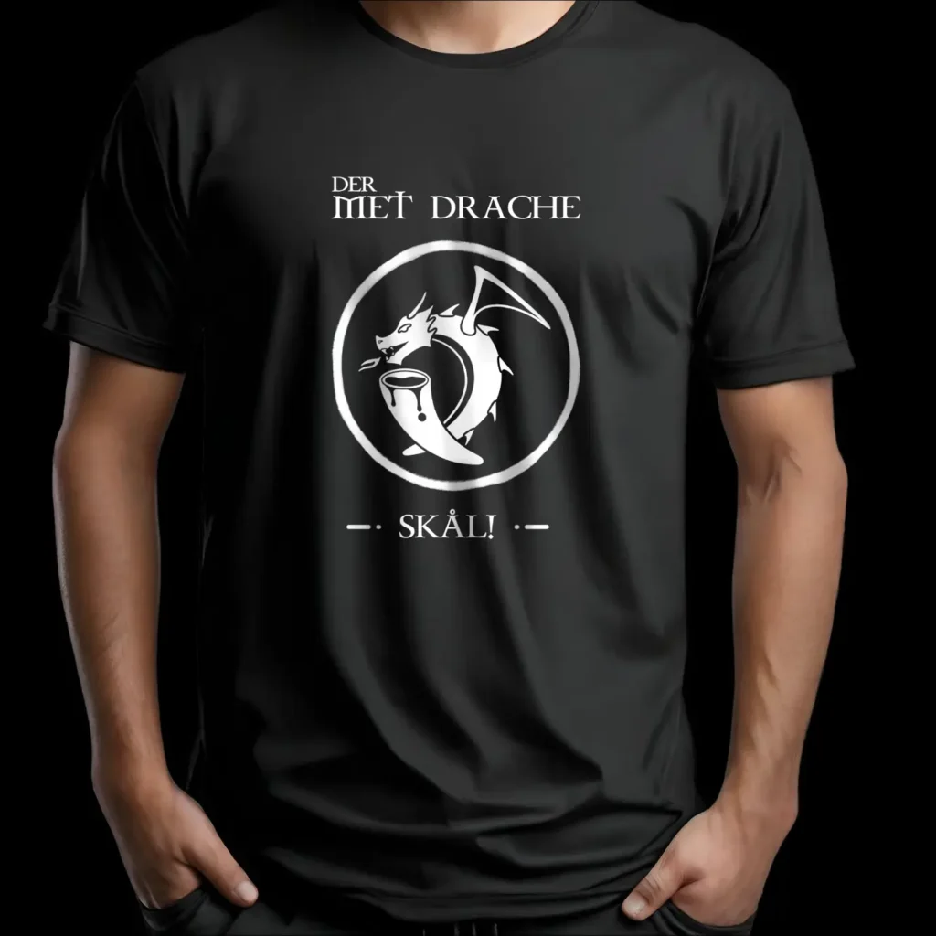 Met Drache Tshirt Men